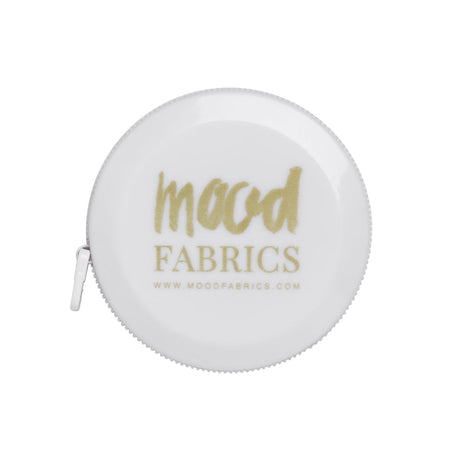 Mood Fabrics Retractable Tape Measure - 60" - White