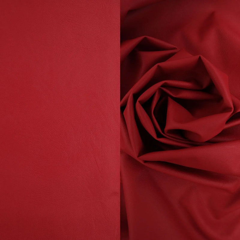PU Pleather Solid Stretch Knit Fabric 54/56" Wide