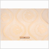 Cream Floral Poly