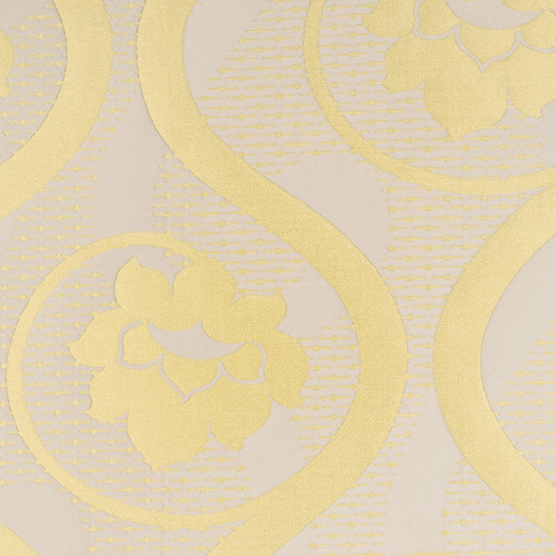 Beige Floral Poly