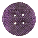 Royal Lilac Snakeskin Covered 4-Hole Button - 96L/61mm