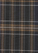 Tela de punto jacquard suave a cuadros, mezcla elástica de poliéster, rayón y spandex, 58/60 pulgadas de ancho