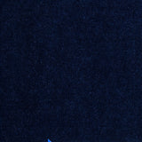 Navy Solid Cotton Velvet