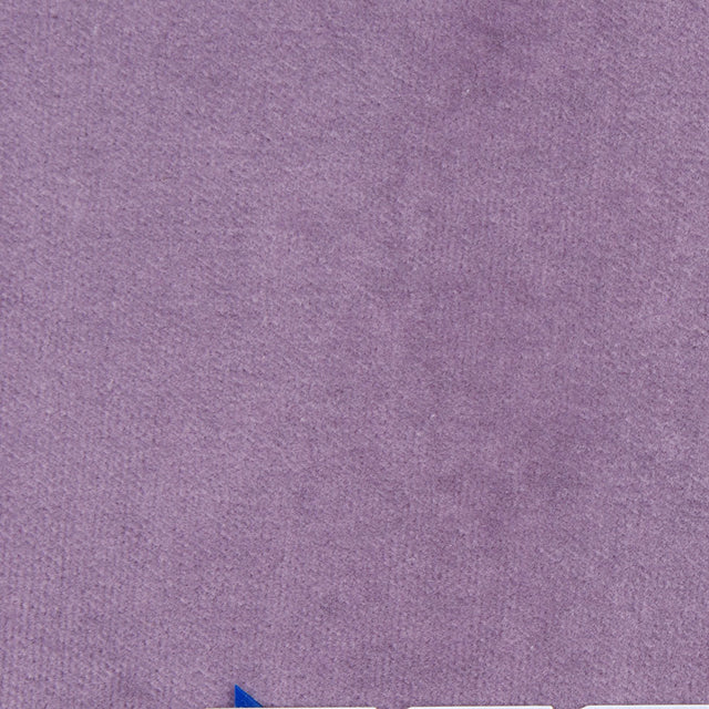Lilac Solid Cotton Velvet