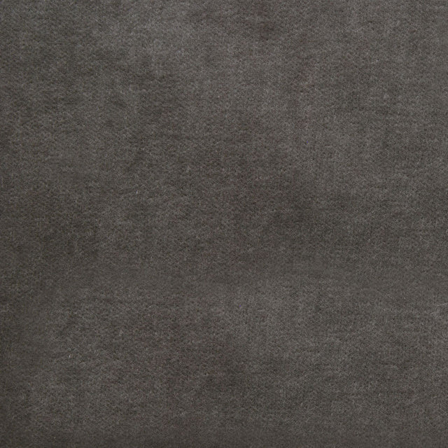 Smoke Solid Cotton Velvet