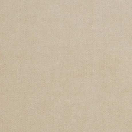 Beige Solid Cotton Velvet