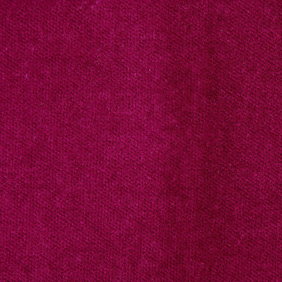 Plum Solid Cotton Velvet