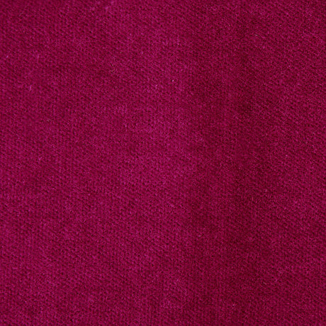 Plum Solid Cotton Velvet