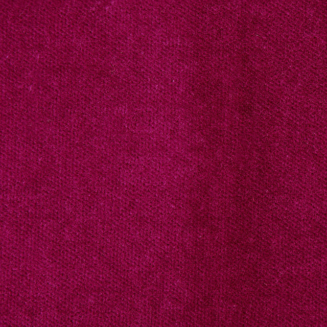 Plum Solid Cotton Velvet