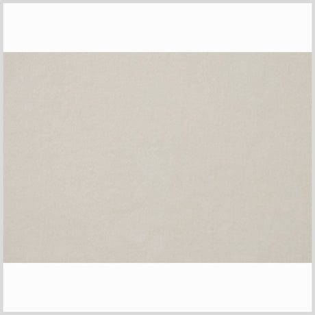 Ivory Solid Cotton Velvet