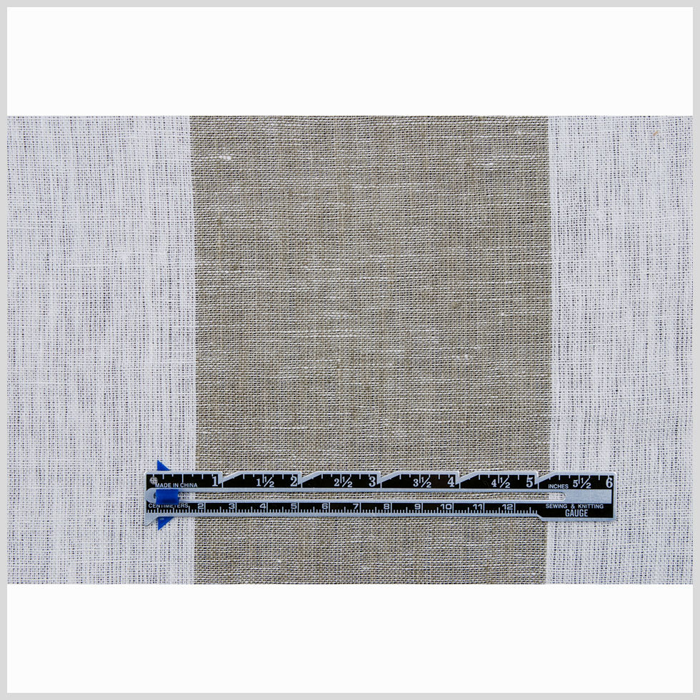 Sage Stripes Linen