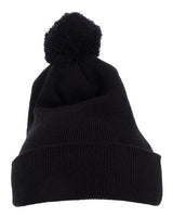 YP Classics Pom-Pom Cuffed Knit Beanie