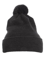 YP Classics Pom-Pom Cuffed Knit Beanie