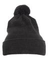 YP Classics Pom-Pom Cuffed Knit Beanie