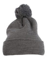 YP Classics Pom-Pom Cuffed Knit Beanie
