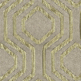Beige Geometric Brocade