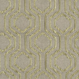 Beige Geometric Brocade