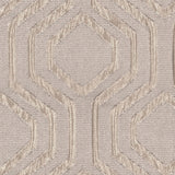 Ivory Geometric Brocade
