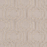Ivory Geometric Brocade