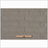 Gunmetal Geometric Brocade