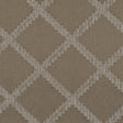 Taupe Diamonds Brocade