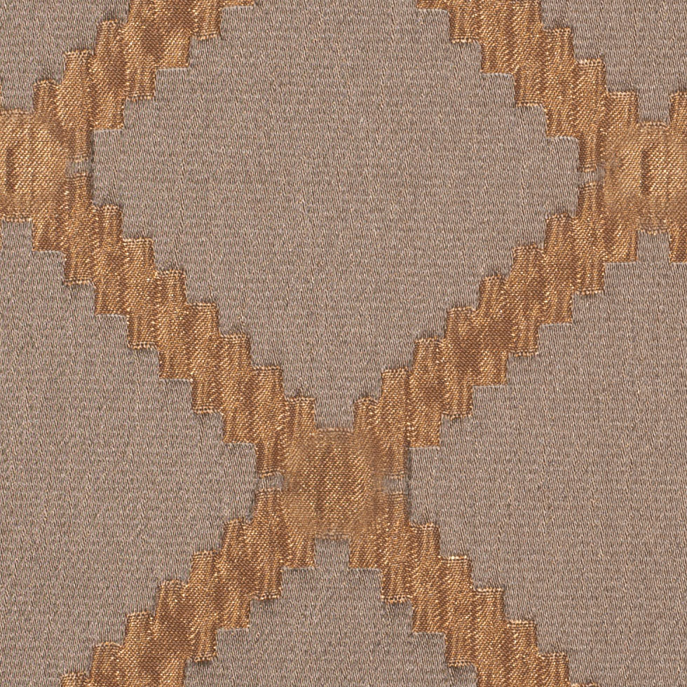 Taupe Diamonds Brocade