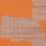 Pumpkin Damask Floral Poly