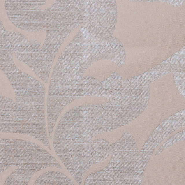 Beige Damask Floral Poly