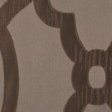 Taupe Geometric Brocade