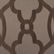 Taupe Geometric Brocade