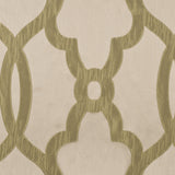 Beige Geometric Brocade