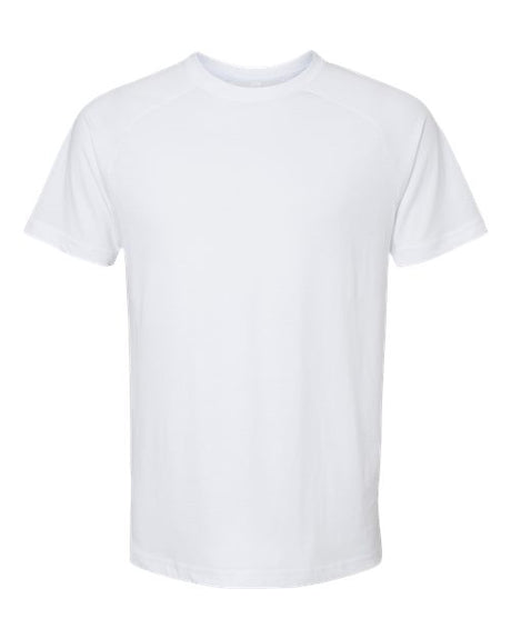 Men's Heather CVC Raglan Tee
