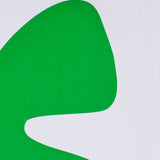 Green Print Graphic Cotton
