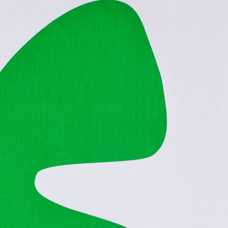 Green Print Graphic Cotton
