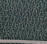 Lace With Foil Gold Stars 101812-500 Hunter Polyester Spandex Lace Fabric - Hunter, Gold Stars, 50/52" Width