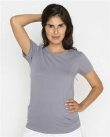 USA-Made Women's Fine Jersey T-Shirt