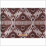 Brown Ikat Poly