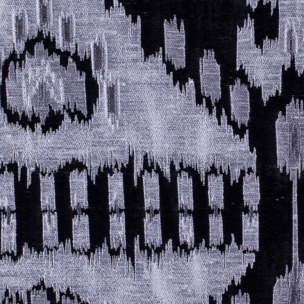 Black Ikat Poly