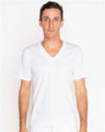 USA-Made Fine Jersey V-Neck T-Shirt