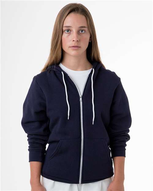 USA-Made Flex Fleece Full-Zip Hooded Sweatshirt