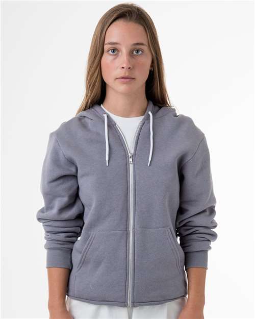 USA-Made Flex Fleece Full-Zip Hooded Sweatshirt