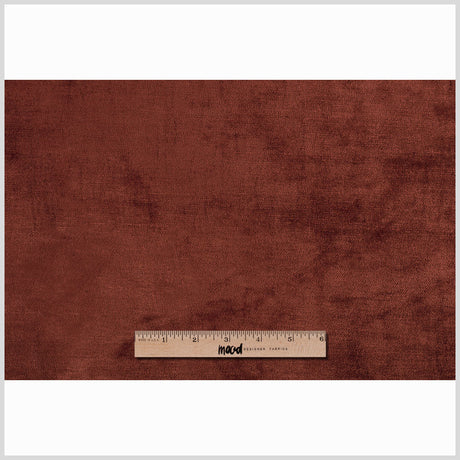 Rust Solid Chenille