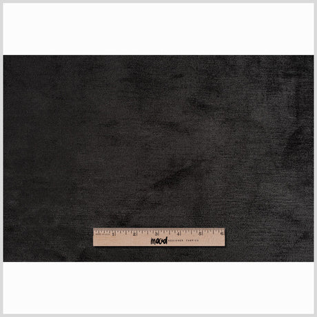 Black Solid Chenille
