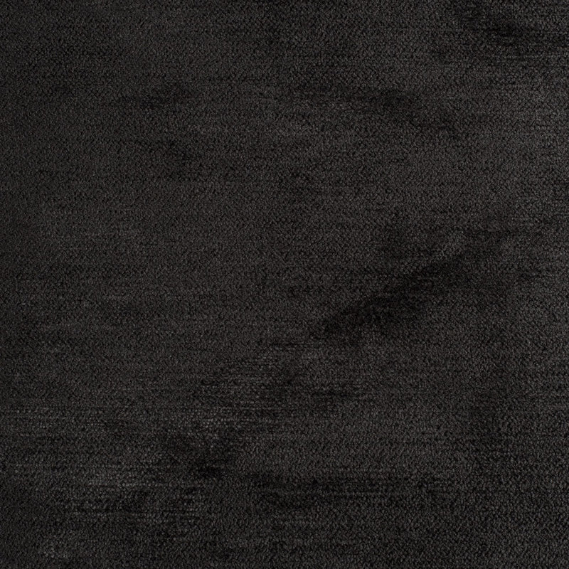 Black Solid Chenille