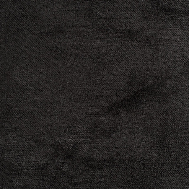 Black Solid Chenille