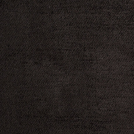 Jet Black Solid Chenille