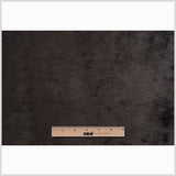 Jet Black Solid Chenille