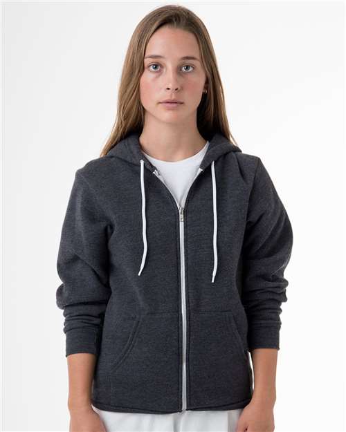 USA-Made Flex Fleece Full-Zip Hooded Sweatshirt