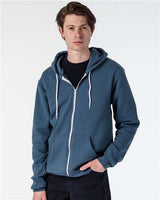 USA-Made Flex Fleece Full-Zip Hooded Sweatshirt