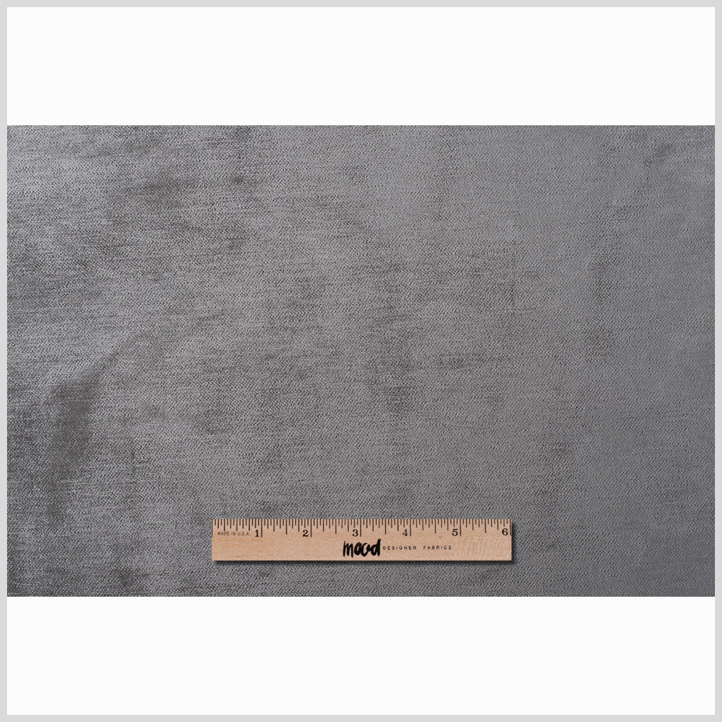 Gray Solid Chenille